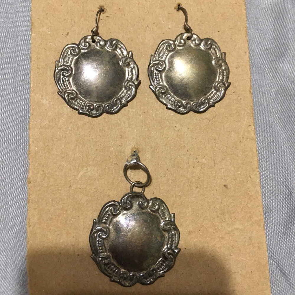 Antique❣️ Sterling SET - Picture 4 of 5